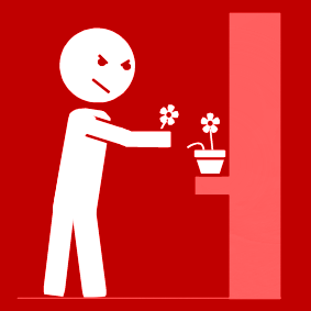 demolish plants